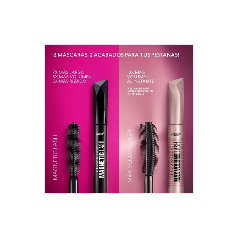 Set De 2 Pzs Mascara De Pestañas Magnetic Lash Studio