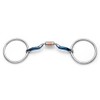 Cavalon Loose Ring Low Port Capsule Sweet Iron Snaffle Bit