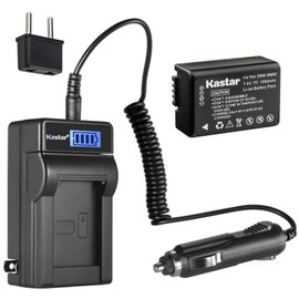 Kastar 1-Pack DMW-BMB9 Battery and LCD AC Charger Compatible with Panasonic Lumix DMC-FZ40, Lumix DMC-FZ45, Lumix DMC-FZ47, Lumix DMC-FZ48, Lumix DMC-FZ60, Lumix DMC-FZ62, Lumix DMC-FZ70 Cameras