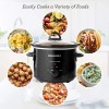 Elite Gourmet 3 Quart Slow Cooker with Low High Settings