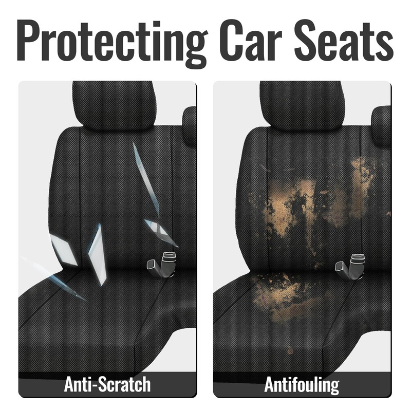 Fioqe Front Bench Seat Cover for Toyota Tacoma 2005 2006