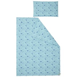 Children's Jersey Bed Linen Set Made of Organic Cotton 100 x 135 cm, Pillow 40 x 60 cm, GOTS Certified