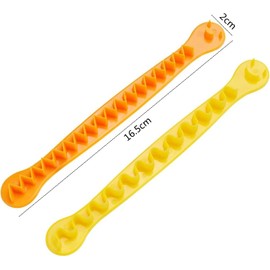 Norhogo Pack of 4 Egg Cutting Tool, Boiled Egg Cutting Tool, Egg Cut Flower Styler, Egg Modelling Tool, Zigzag, Wavy for Cutting Hard Boiled Eggs