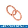 A ABSOPRO Pack of 30 Copper Disc Replacement 12 x