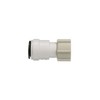 Watts 3510-0808 AquaLock Plastic Series, 3/8" CTS x 1/2" NPS