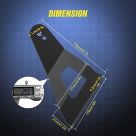 Nilight 2PCS 52 inch Curved LED Light Bar Bracket at Upper Windshield Roof Cab for 1984-2001 Jeep Cherokee XJ & 1986-1992 Comanche MJ