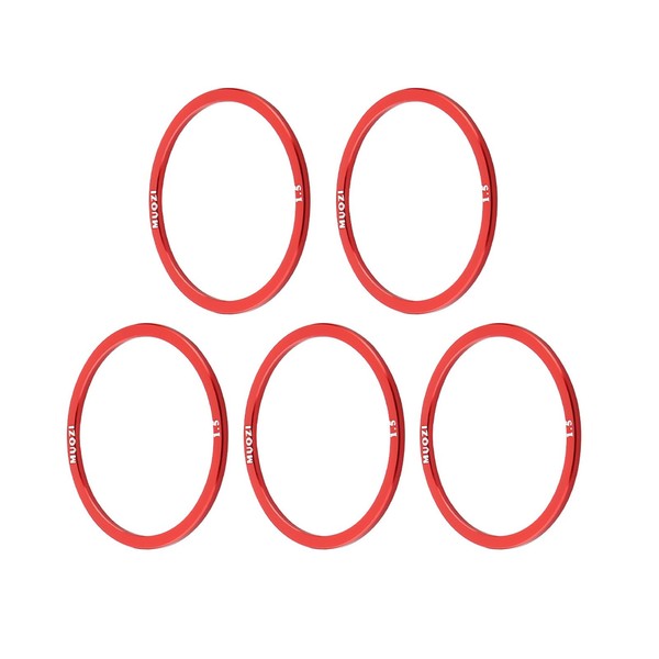 Pack of 5 Bicycle Bottom Bracket Washer Aluminium Alloy Flywheel