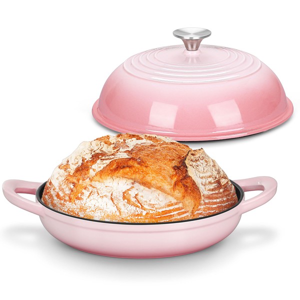 Bread Oven for Sourdough (5.5 QT), Joyfair Enamaled Cast Iron