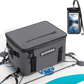 Paddle Board Cooler Bag, Sup Cooler, Kayak Cooler Fits 30 Cans, Standup Coolers with 4 Pockets, Deck Cooler Bag for Paddleboard, Paddle Board Accessories with Phone Pouch