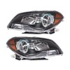 Aresparts 2PCS Headlight Assembly For 2008-2012 Chevy Malibu LT LS