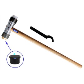 REPLACEMENT FIBER FACE MALLET INTERCHANGEABLE PART ONLY DETACHABLE HAMMER HEAD