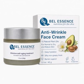 Bel Essence Intensive Anti-Wrinkle and Anti-Aging Treatment Facial Lift Skin Care Formula Cream, 1.5 Ounce