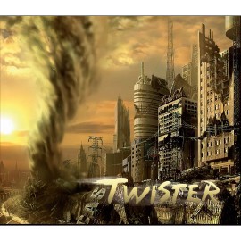 Bally SEGA Twister Pinball Machine Custom Translite #1