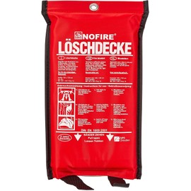 NOFIRE NO 120 x 120 Poly/1C Fire Blanket 120 x 120 cm in Polybag