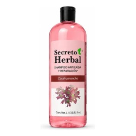 Shampoo Anticaída Y Regenera Cacahuananche Secreto Herbal 1l