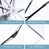 VALICLUD Automatic Opening Close, Transparent Pocket Umbrella, Easy to Carry,