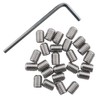 Socket Set Screws DGBRSM 25pcs 10#-32 x 1/4" Stainless Steel