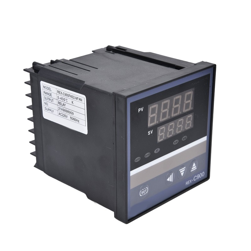 Temperature Controller Intelligent Digital PID Thermostat Meter K Type Thermocouple