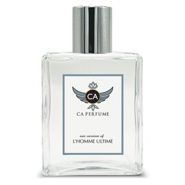 CA Perfume Impression of L' Homme Ultime Woody Floral Musk Scent Long Lasting Cologne for Men Signature Scent for Day and Night Wear 3.4 Fl Oz 100ml