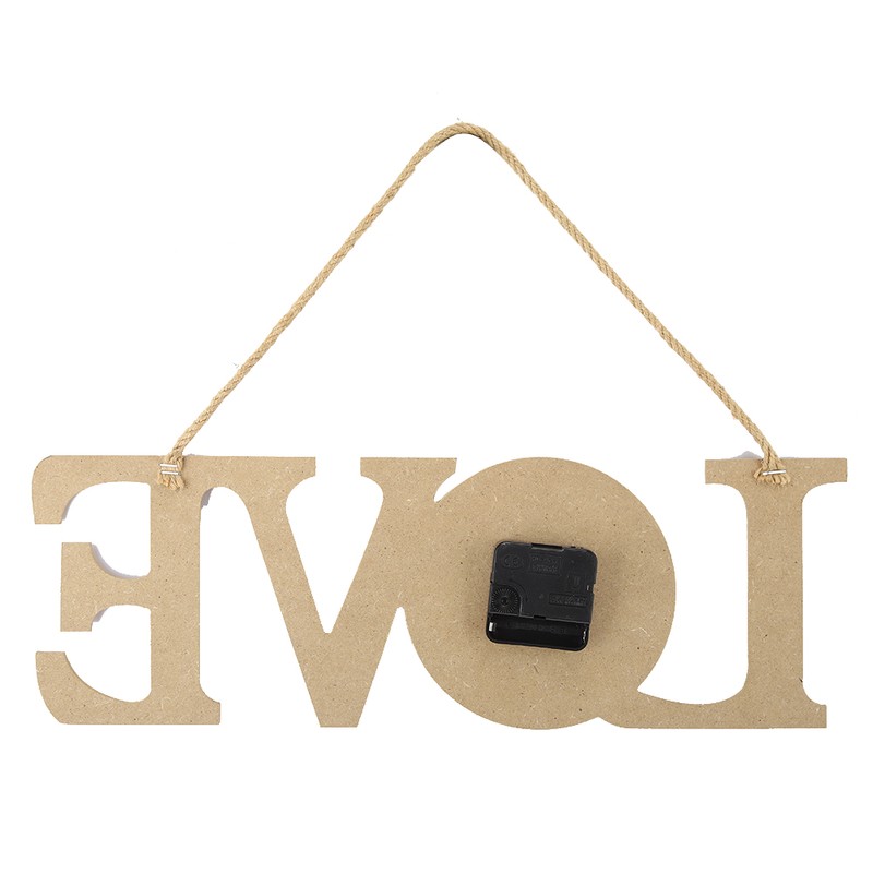 LOVE Frame Wall mounted Clock Hanging Wall Clock Living Room