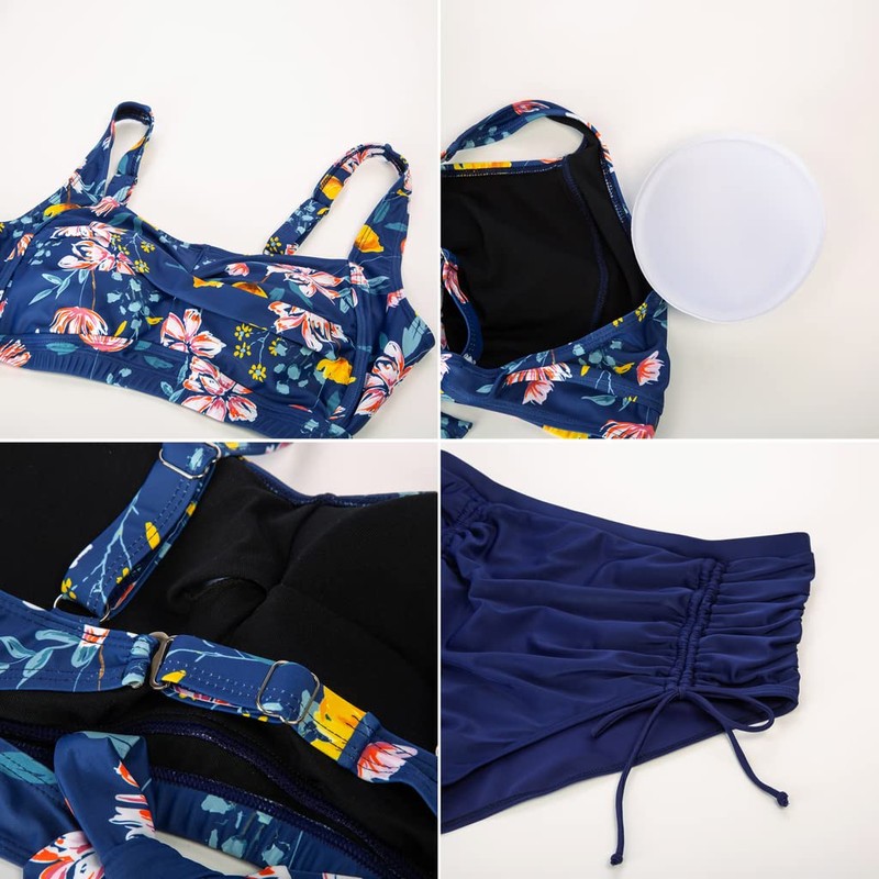 Hanna Nikole Bikini Women Sets Plus Size High Waist Bikini