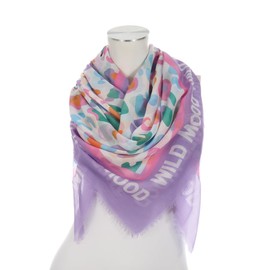 Majea - Women's Triangular Scarf, Scarf, Scarf, Stole, Square Scarf (880070), Purple 2, Unit size