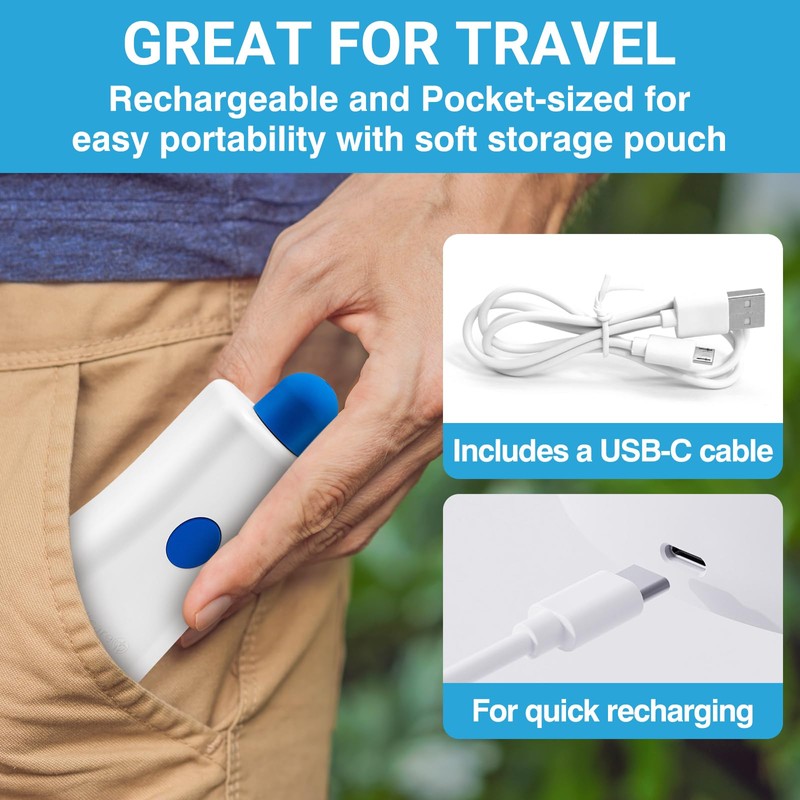 Tilcare Ear Pressure Reducer - Ear Popping for Flying, Swimming,