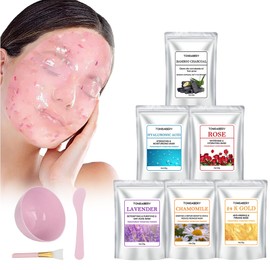 Peel-Off Jelly Facial Mask, Face Mask, Peel-Off, Jelly Mask Powder for Facial, Spa Modelling Mask/Clay/Mud or Home DIY Gel Mask for Face Care