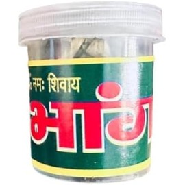  Generic Bhang Shivratri Pooja Item Shiv Ji Parsad Bhaang Indian Item Har Har Mahadev bhaang Ghoota Shiv Mandir Item, Green Shivratri/Shrawan/Sawan Puja