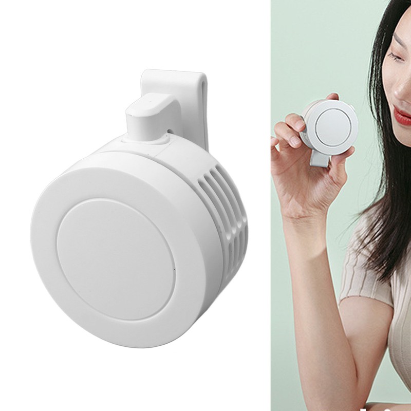 Mini Clip Fan Powerful Wind USB Rechargeable Low Noise Multiuse