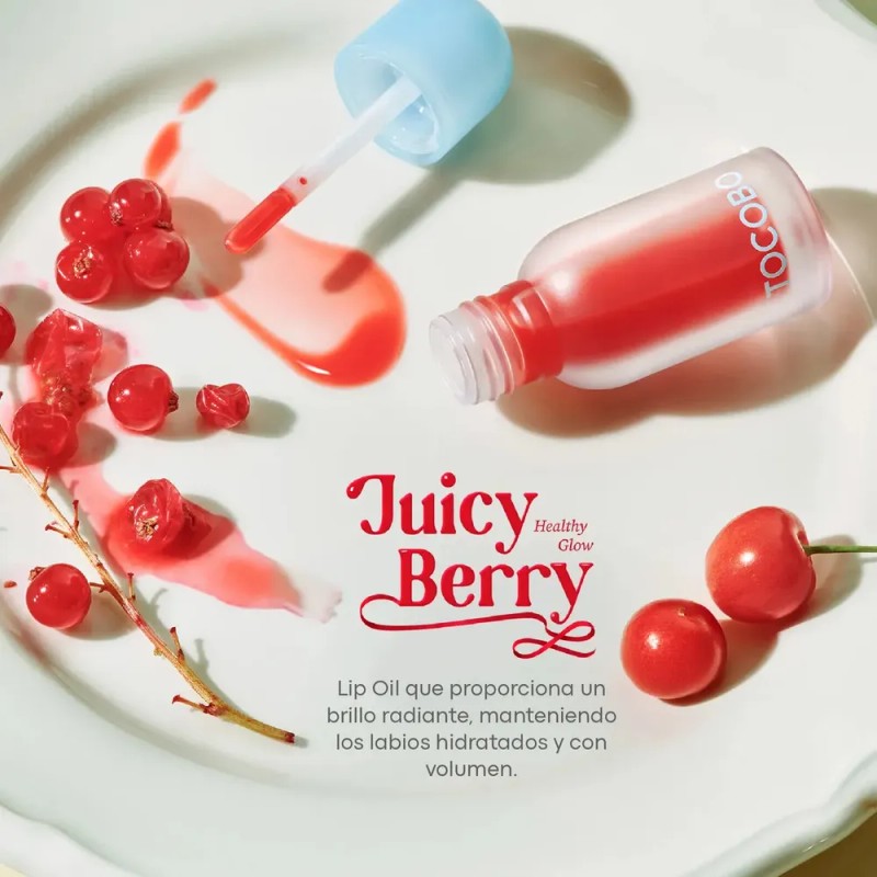 Tocobo Juicy Berry Plumping Lip Oil 01 Chill Red
