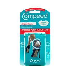 Compeed Blister Plasters for New Shoes, 5 Hydrocolloid Plasters, Foot Treatment, Heals Quickly, Plaster Size: 4.2 x 6.8 cm