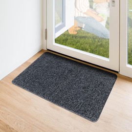 OEMATS Indoor Doormat Machine Washable Door Mat Entrance Rug Cleaning The Soles Floor Mats Soft Mats Used in Multiple Scenarios Kitchen Mats Bathroom Mats Pets Matsbsorbent Doormat 24" x 36".