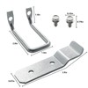 Hugexpen 71061PK Latch Strike Plate for Weather Guard Tool Box