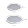 Bedeco Spice Rack, Fridge Turntable, Pack of 2 Kitchen Organiser,