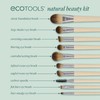 EcoTools Natural Beauty 10 Piece Brush Set - Vegan Tools