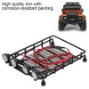 Roof Rack Luggage Carrier With LED Lights Round for Axial