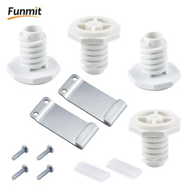 Funmit W10869845 Dryer Stacking Kit for Whirlpool Maytag Standard & Long Vent Dryer - Replace W10298318 W10761316 W10298318RP AP6047938 PS3407625 (Upgraded Version)