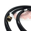 Uenede 5Ft Propane Hose with 0-20 PSI Adjustable Regulator, Brass