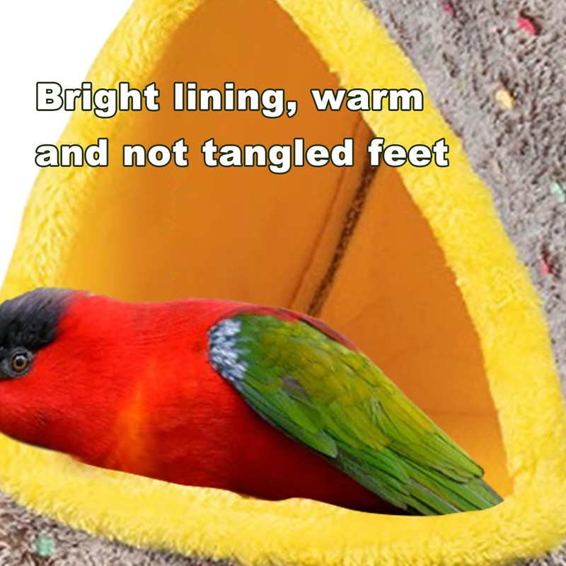 Namolit Bird House Bird Bedding for Cage Plush for Parrot