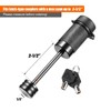 CZC AUTO Trailer Tongue Coupler Lock Keyed Alike Dia 1/4