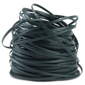 Windhager Gartendraht Blumendraht Bindedraht Pflanzendraht Basteldraht Wickeldraht plastifiziert, mit Abschneidevorrichtung, verzinkt, 100m x Ø 0,65mm, 06212