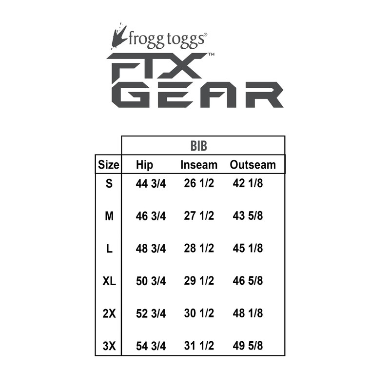 FROGG TOGGS Men's FTX Armor Premium Waterproof Rain, Fishing Bibs,