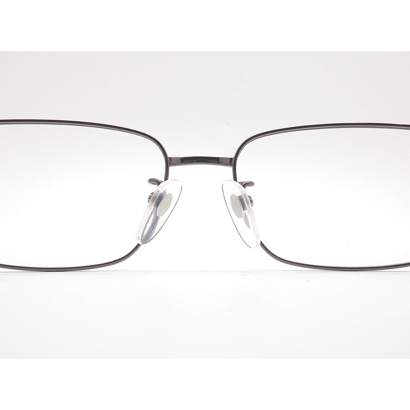 Antibacterial Natural Material Glasses Nose Cone Pad Large (Silver, Large)