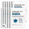 APLB Tranexamic Acid Niacinamide Sheet Mask, 3 Packs, 10 Pack / APLB 트라넥삼산 나이아신아마이드 시트 마스크, 3개, 10개입