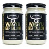 Wagyu Beef Tallow for Cooking (14 oz - Pack of