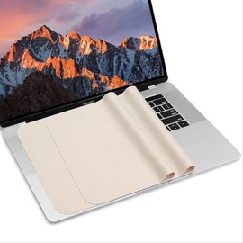 ProElife 15-inch Laptop Screen Keyboard Imprint Protection with 2-Pack Microfiber Liner Clean Cloth Cover for 2024-2021 MacBook Air 15.3 inch and MacBook Pro 16 inch M4/M3/M2/M1