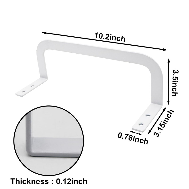 RUENXG 2-Pack Mattress Gripper & Metal Bed Frame Stabilizer Bar