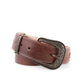 7L SIETE LEGUAS Cinturón Vaquero Sillero Ocre Talla 34 Est. 11