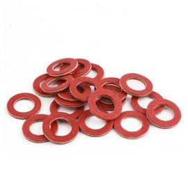 20PCS Oil Drain Plug Gasket,Crush Washer Oil Drain Plug Replacement OEM#604-45342-00-00,90430-08801-00 Compatible with Yamaha Waverunner,Lower Unit Oils Drains Plugs Washer